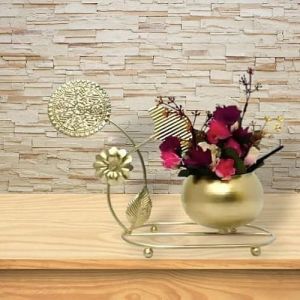 Decorative Metal Flower POT