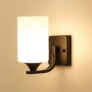 Frosted Long Glass Wall Light