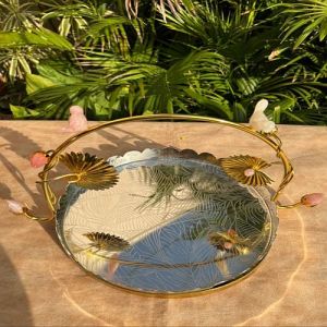 Golden and Silver Plated Basket