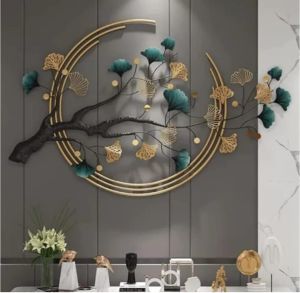 Decorative Tree Leaf Metal Wall Art