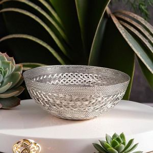 Metal Knitted Basket