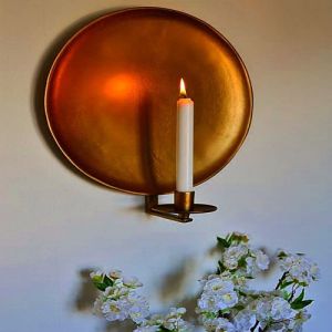 Metal Wall Hanging Candle Holder