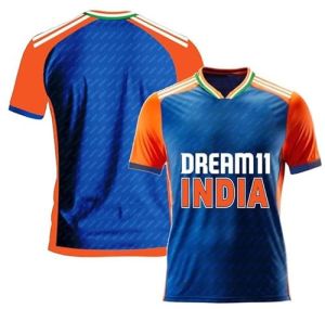 Indian Cricket Jersey -Customise with Your Name