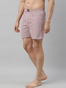 Mens Checkered Boxer Short