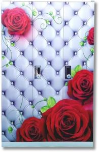 Designer 	3 Door Stainless Steel Almirah