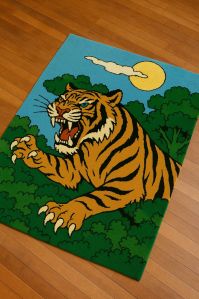 Tiger Kids Bath Mat