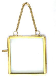 Brass and Glass Picture Frame 3\