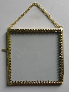 Brass and Glass Picture Frame 3\