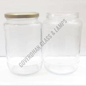 1000 Ml Round Glass Jar