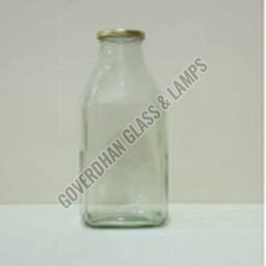 1000 Ml Square Glass Milk Bottle