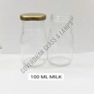 100 Ml Glass Milk Bottle