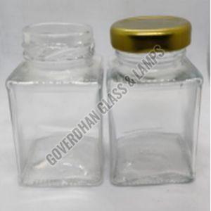 100 Ml ITC Square Glass Jar