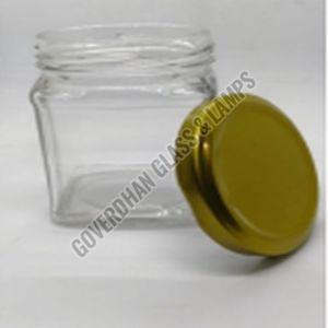 200 Ml ITC Square Glass Jar