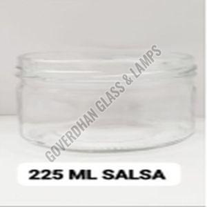 225 Ml Round Glass Jar