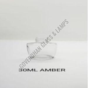 30 Ml Amber Cosmetic Bottle