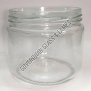 350 Ml Round Glass Jar