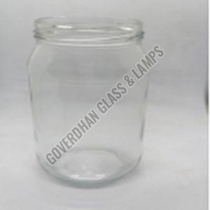 400 Ml Round Ultra Glass Jar