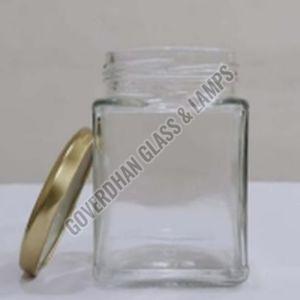 250 Ml ITC Square Glass Jar