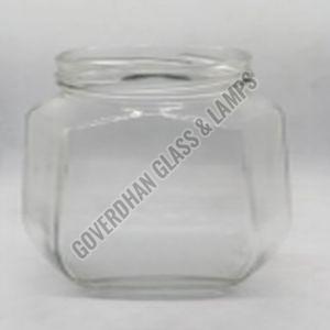 500  Ml Octa Glass Jar