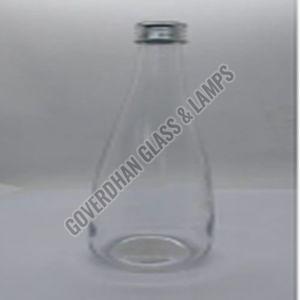 500 Ml Oval Glass Water Bottle