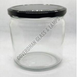 550 Ml Round Glass Jar