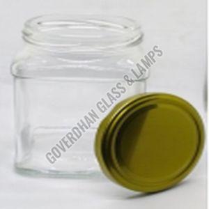 750 Ml ITC Square Glass Jar