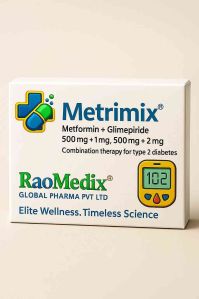 Glimepiride 1mg Metformin 500 Mg Tablets