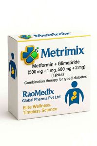 Glimepiride 1mg Metformin 500 Mg Tablets