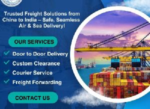 Trusted Air & Sea Freight from India to China