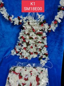 Elegant White Jasmine Artificial Gajra