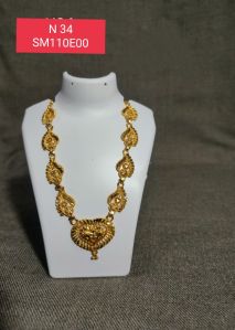 Premium Artificial Polki Necklace Set