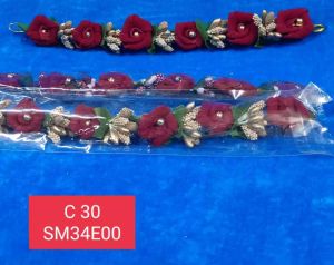 transitional rose flower artificial gajra