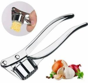 Stainless Steel Garlic Press Crusher