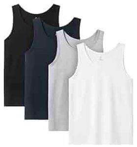 Mens Pure Cotton Tank Tops