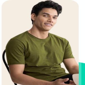 Mens Subli Cotton Regular T-Shirts