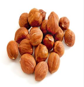 Brown Dried Hazelnuts