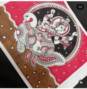 Traditional Madhubani Painting
