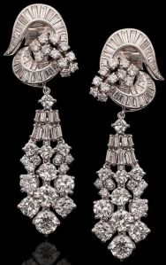 Fancy Diamonds Earring