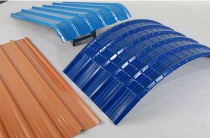 Color Coated Curved Roofing Sheet