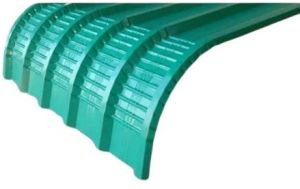 Green Color Coated Curved Roofing Sheet