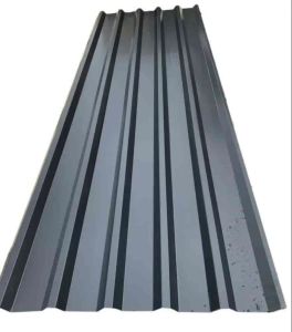 Grey Galvalume Rib Profile Roofing Sheet