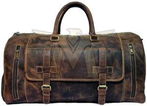 MGE-DB-09 Leather Duffle Bags