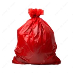 Red Compostable Garbage Bag
