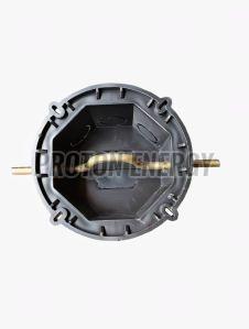 PVC Black Round Fan Box