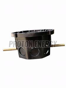 PVC Black Round Fan Box