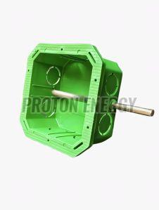 PVC Green Square Fan Box