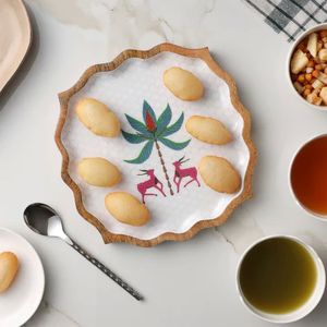 Dudki Handicraft Wooden Serving Platter