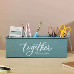 Dudki Stainless Steel Together Desk Organizer