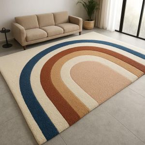 Hand-tufted Wool Rugs 100% New Zealand Wood
