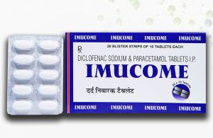 Imucome Diclofenac Sodium &AMP; Paracetamol Tablets